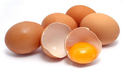 Куриный яйца