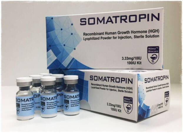 Somatropin Соматотропин в ампулах для бодибилдинга препарат