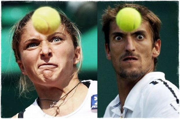 Смешные тенисисты